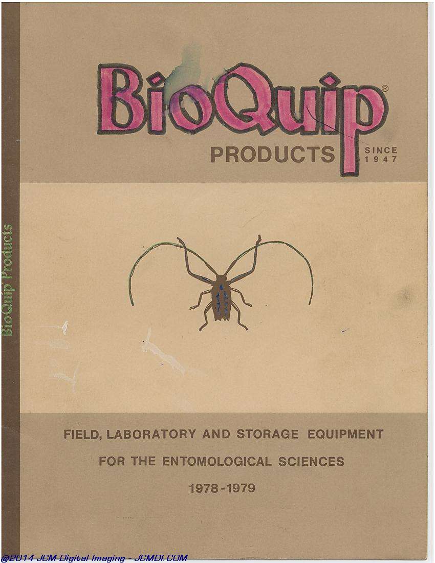 BioQuip 1978-1979 Catalog page scan